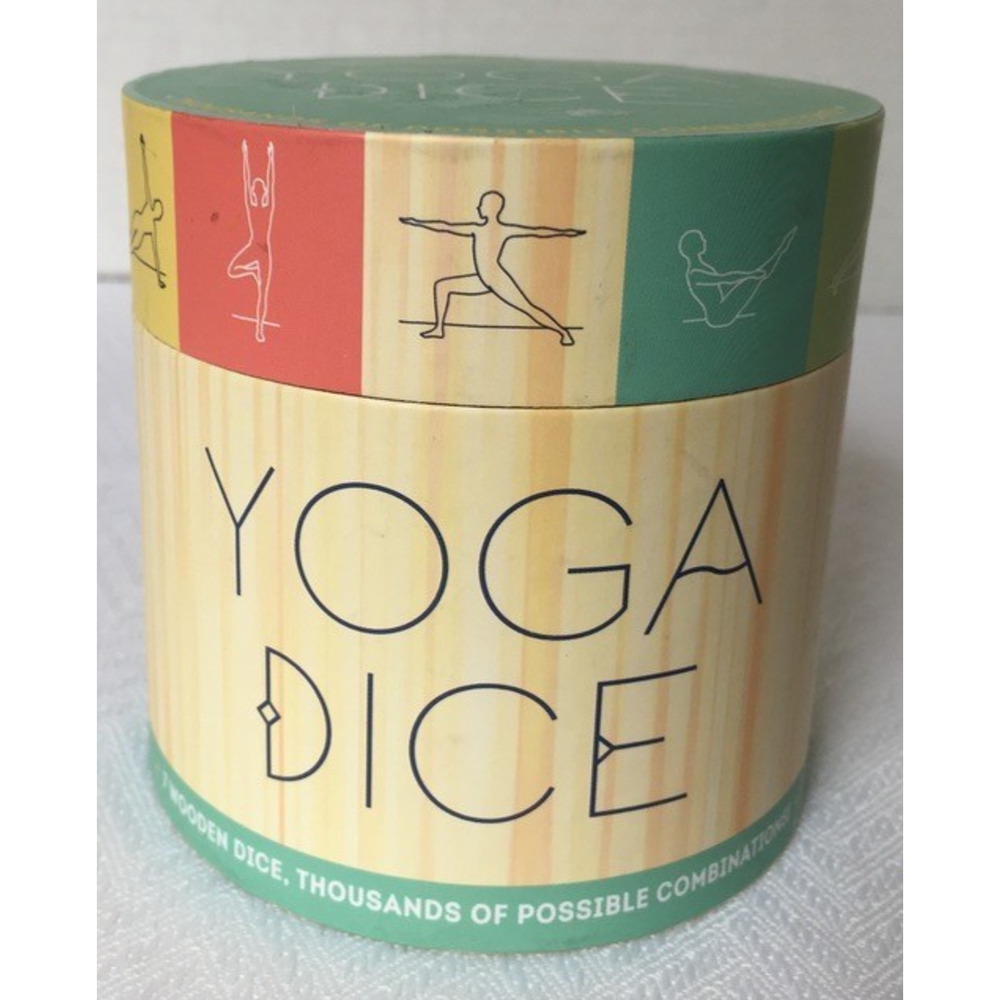 Yoga Dice : 7 Wooden Dice, Thousands of Possible Combinations!